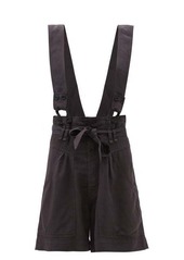 Isabel Marant Flink paperbag-waist twill shorts