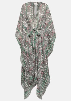 Isabel Marant Floral cotton and silk maxi dress