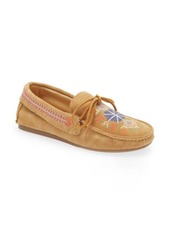 Isabel Marant Freen Embroidered Suede Loafer in Terracotta at Nordstrom