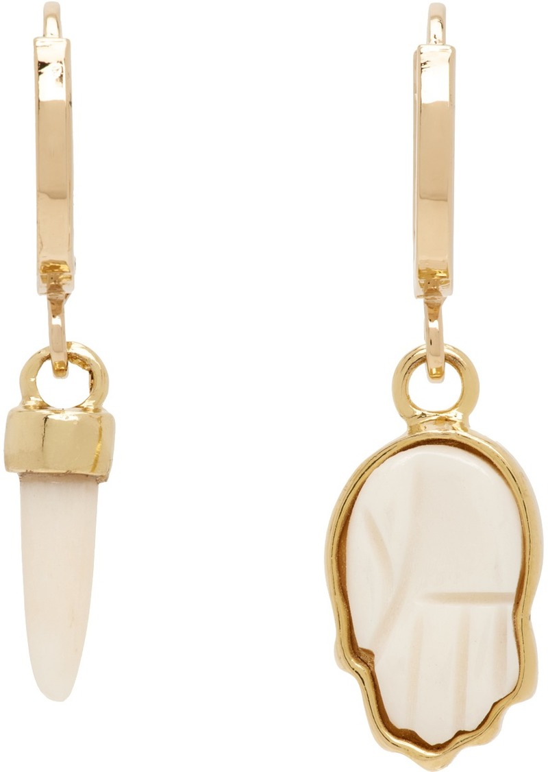 Isabel Marant Gold New It's All Right Earrings