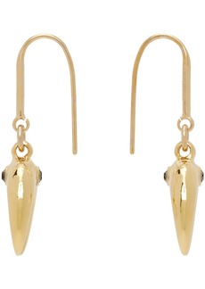 Isabel Marant Gold Other Side Moon Earrings