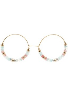 Isabel Marant Gold Perfectly Blue Earrings