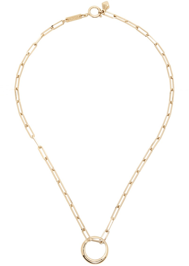 Isabel Marant Gold Ring Necklace