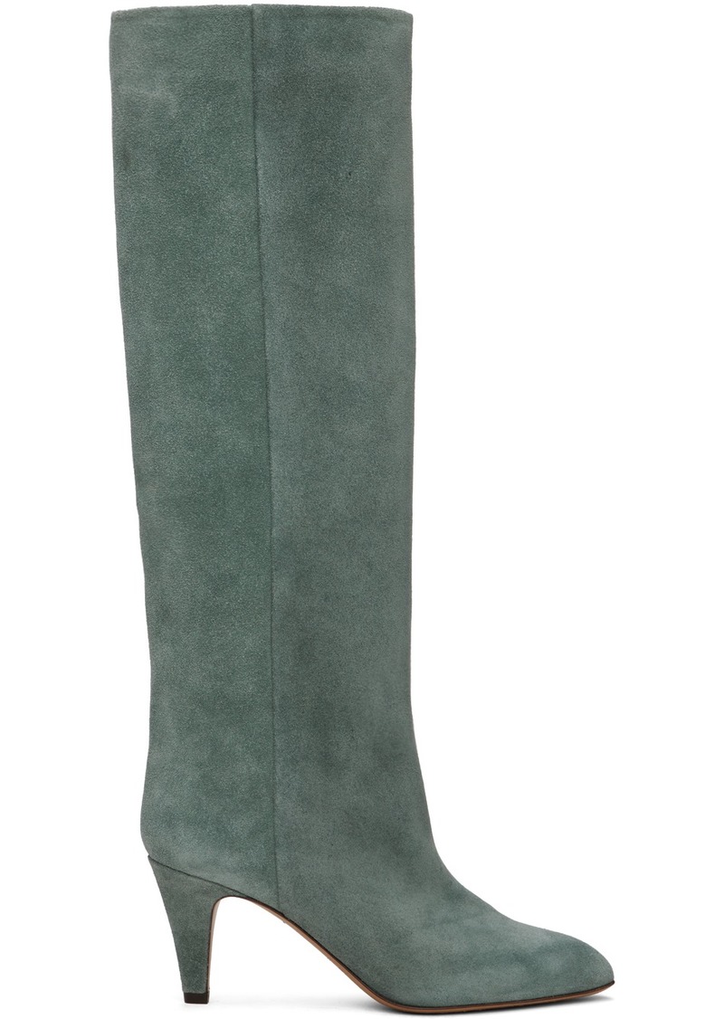 Isabel Marant Green Laspi Boots