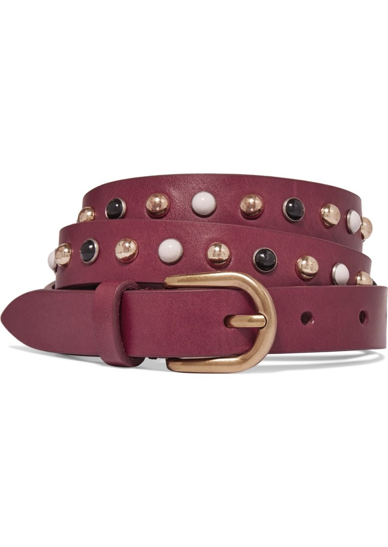 Isabel Marant Isabel Marant Kinley studded leather belt | Belts