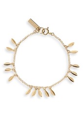 Isabel Marant Leaf Charm Bracelet