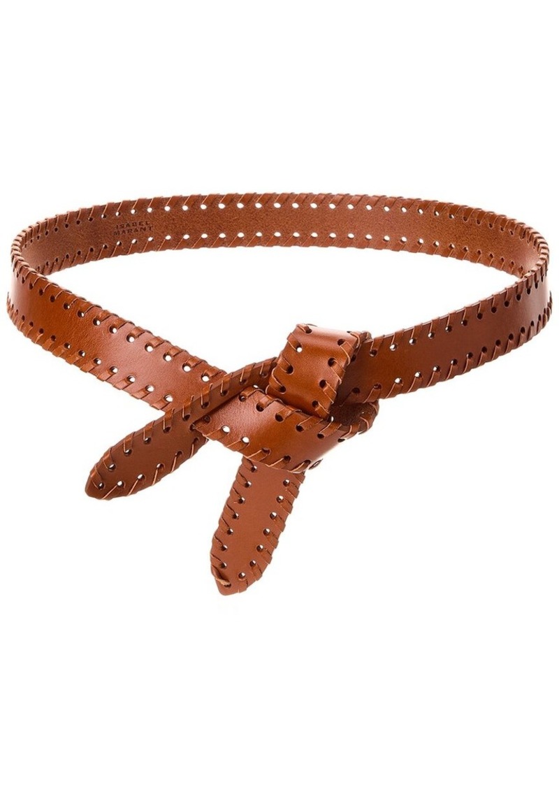 Isabel Marant Lecce Knotted Leather Belt