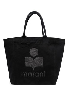 ISABEL MARANT logo-print tote bags