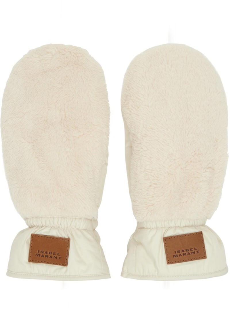 Isabel Marant Off-White Barka Mittens