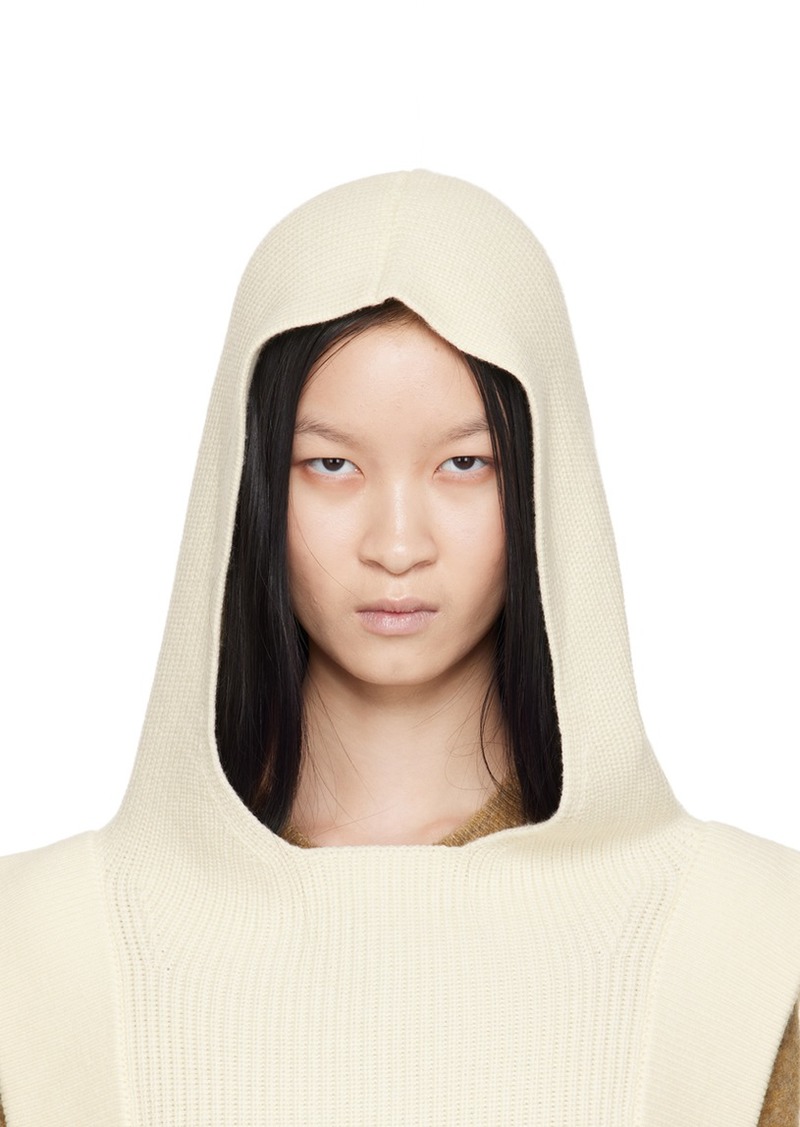 Isabel Marant Off-White Ginny Hooded Scarf