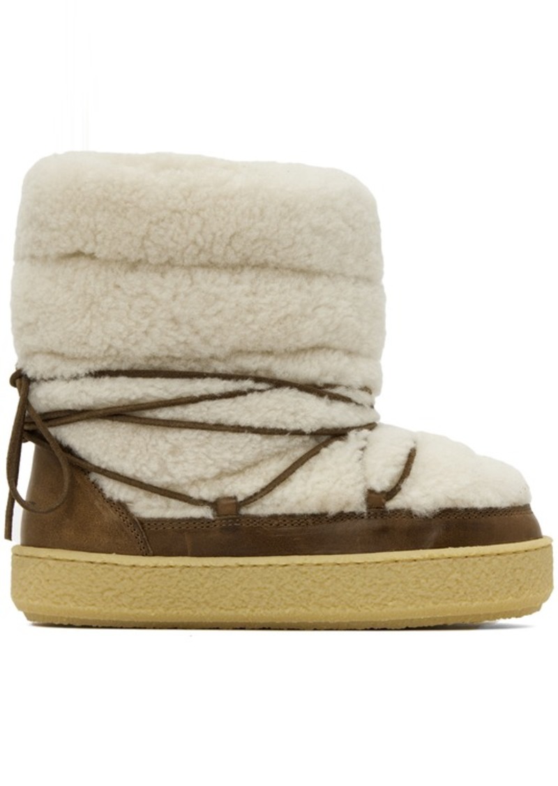 Isabel Marant Off-White Zimlee Snow Boots