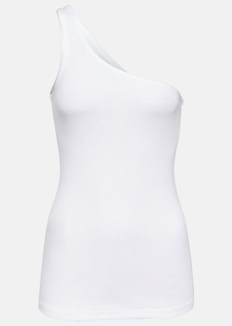 Isabel Marant One-shoulder cotton tank top