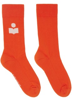 Isabel Marant Orange Siloki Socks
