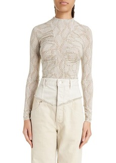 Isabel Marant Passy Ruched Long Sleeve Top