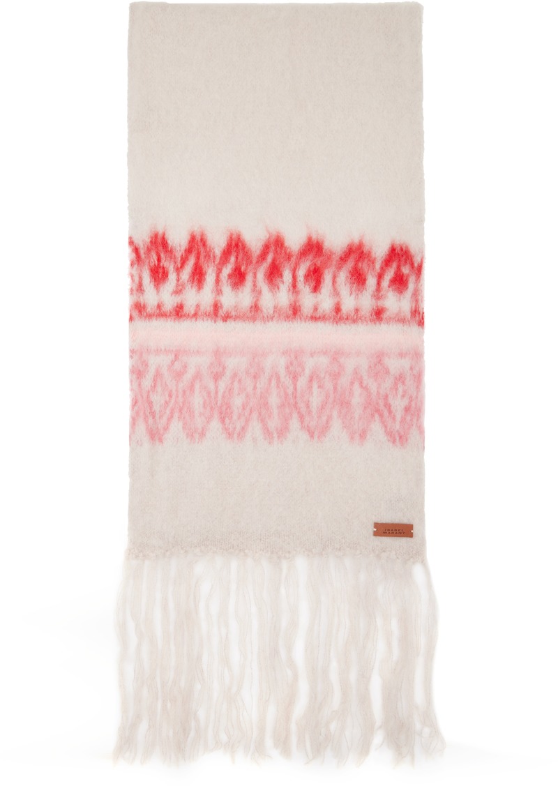 Isabel Marant Pink Dayna Scarf