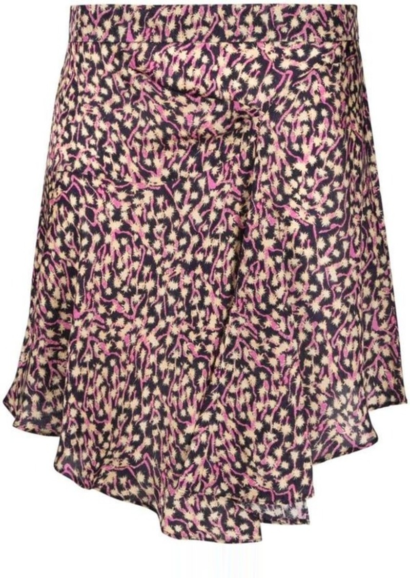 ISABEL MARANT Selena asymmetric draped skirt