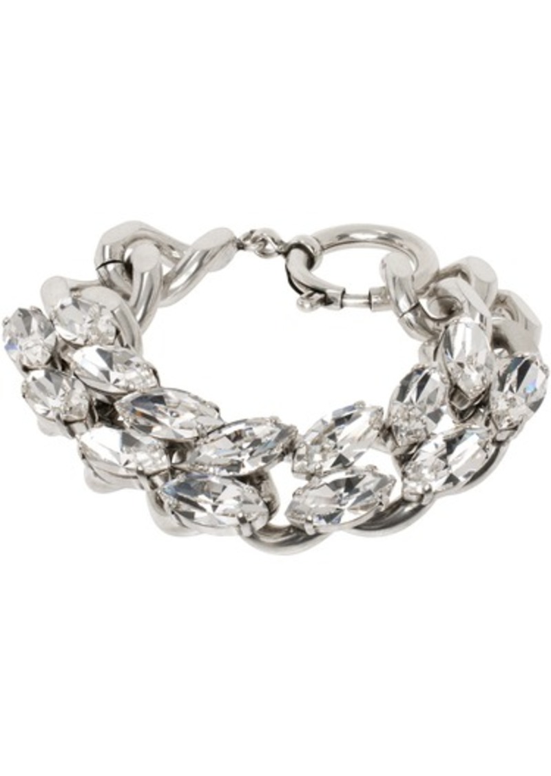 Isabel Marant Silver Crystal Bracelet