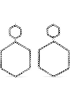 Isabel Marant Silver-tone crystal earrings