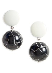 Isabel Marant Sphere Drop Earrings in Black at Nordstrom