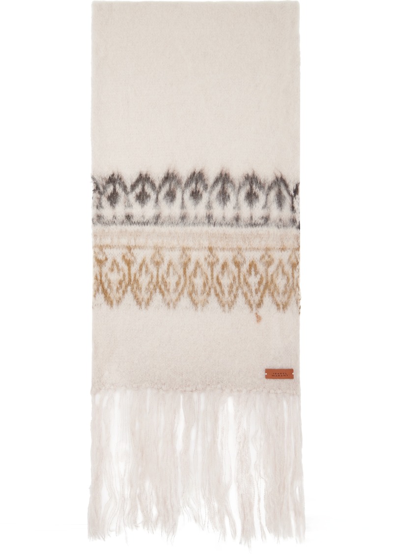 Isabel Marant Taupe Dayna Scarf