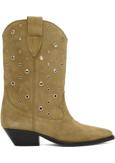 Isabel Marant Taupe Duerto Boots