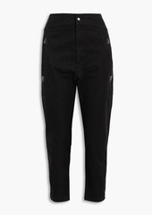 Isabel Marant Étoile - Raluniae cotton tapered pants - Black - FR 36