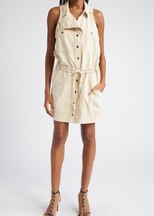 Isabel Marant Étoile Ines Tie Waist Sleeveless Utility Dress