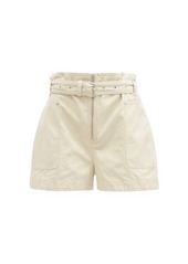 Isabel Marant Étoile Lilesibb high-rise cotton-blend denim shorts