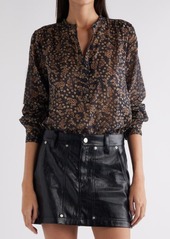 Isabel Marant Étoile Maria Abstract Print Cotton Button-Up Shirt