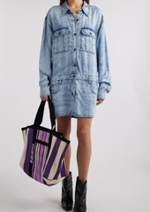 Isabel Marant Étoile Palvina Long Sleeve Denim Shirtdress