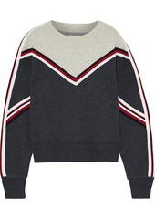 Isabel Marant Étoile Woman Kimo Striped Knitted Sweater Anthracite