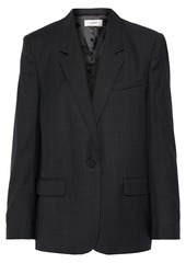 Isabel Marant Étoile Woman Verix Prince Of Wales Checked Wool Blazer Anthracite