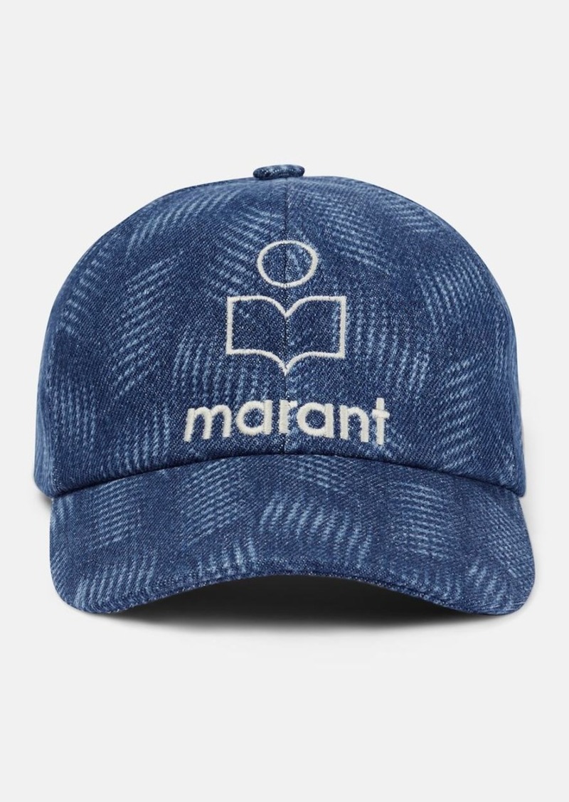 Isabel Marant Tyron denim baseball cap