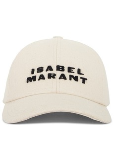 Isabel Marant Tyron Logo Canvas Hat