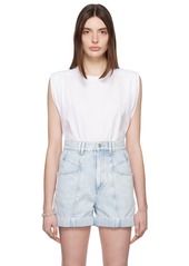 Isabel Marant White Zutti Tank Top