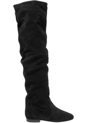 Isabel Marant Woman Ranald Suede Over-the-knee Boots Black