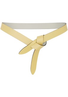 Isabel Marant Yellow & Beige Lecce Reversible Belt