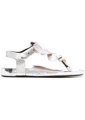 Isabel Marant Isele metallic-effect leather sandals