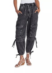 Isabel Marant Ivy Denim Cargo Pants