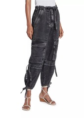 Isabel Marant Ivy Denim Cargo Pants