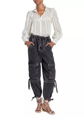 Isabel Marant Ivy Denim Cargo Pants