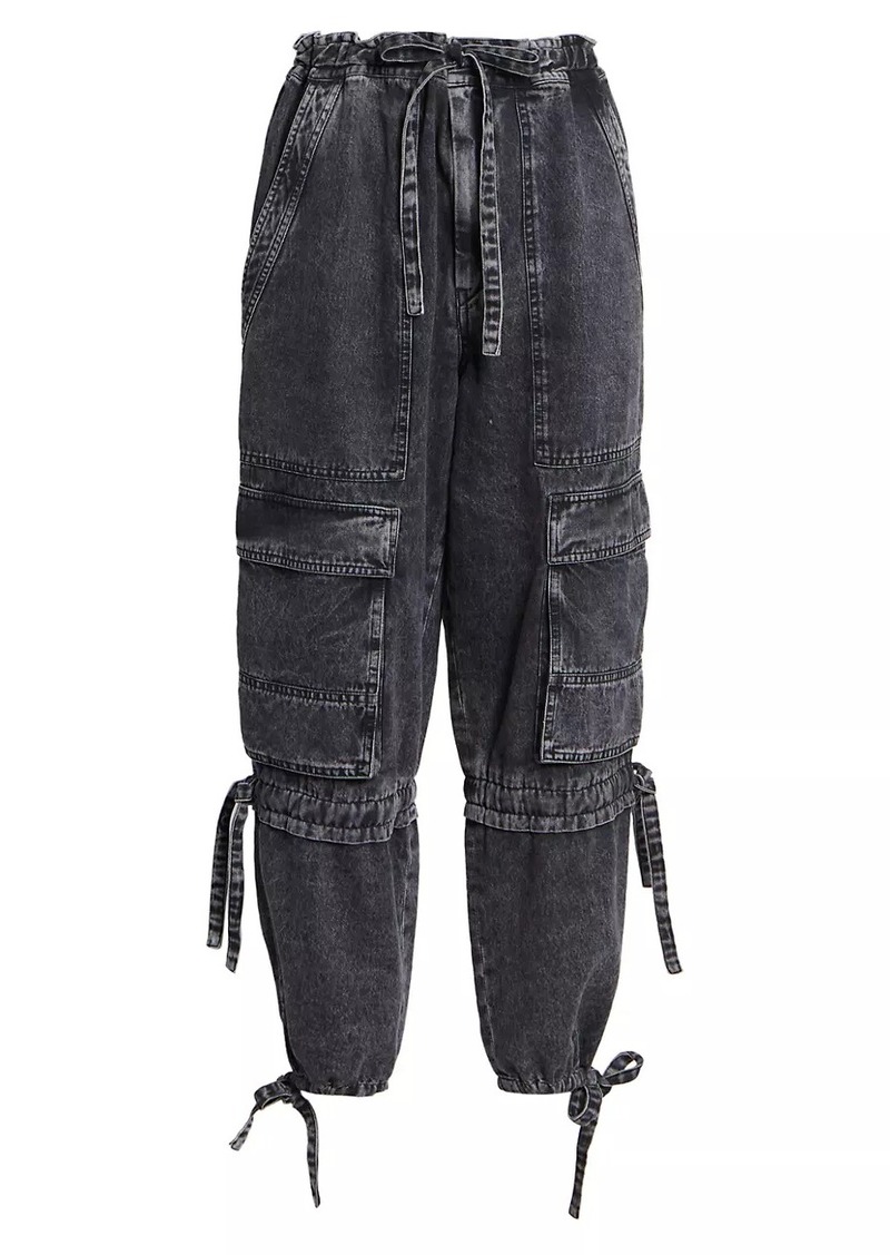 Isabel Marant Ivy Denim Cargo Pants