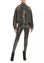 Isabel Marant Joshua Sequin-Embellished Leggings