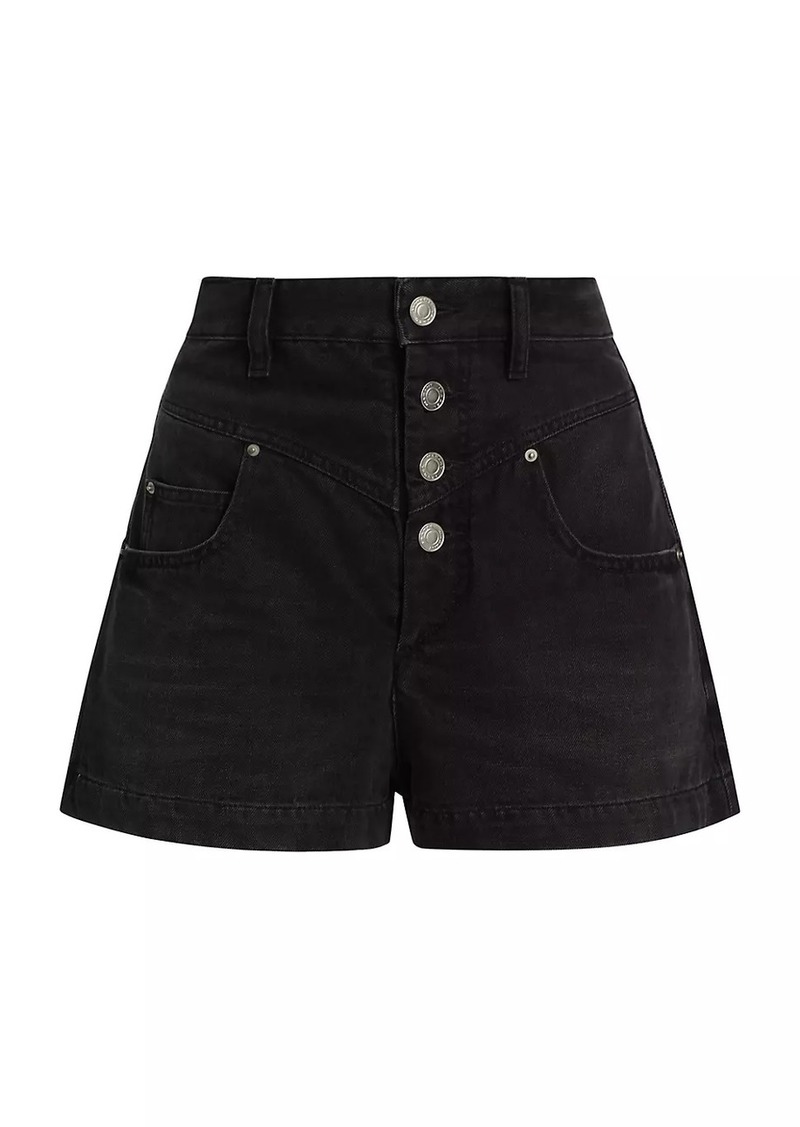 Isabel Marant Jovany Denim Shorts