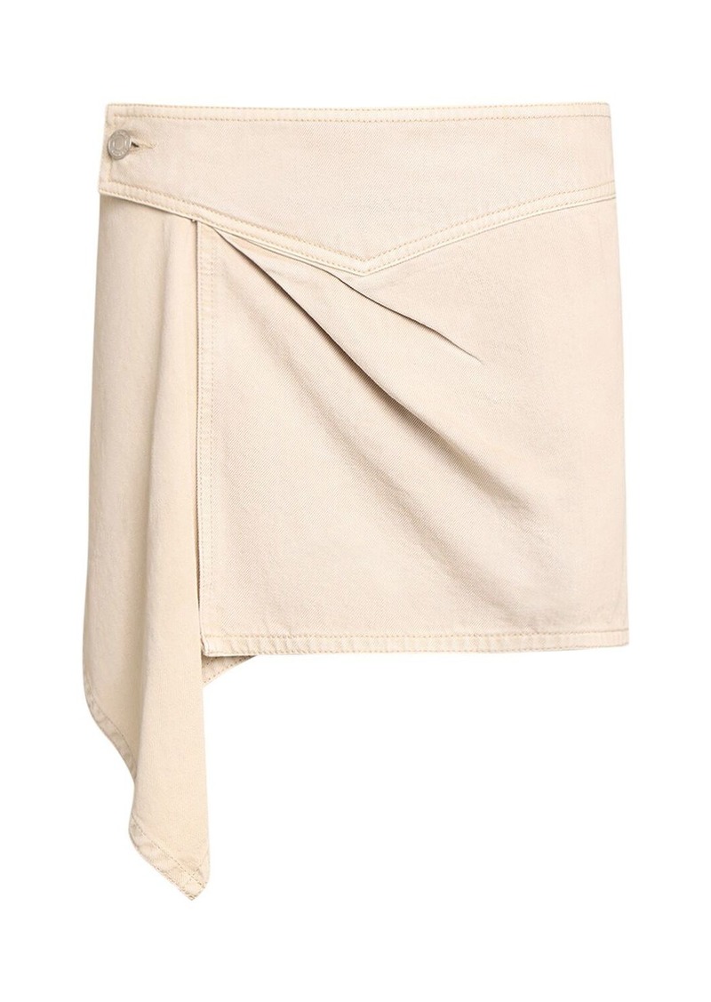 Isabel Marant Junie Cotton Mini Skirt