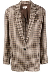Isabel Marant Kaito check-pattern blazer