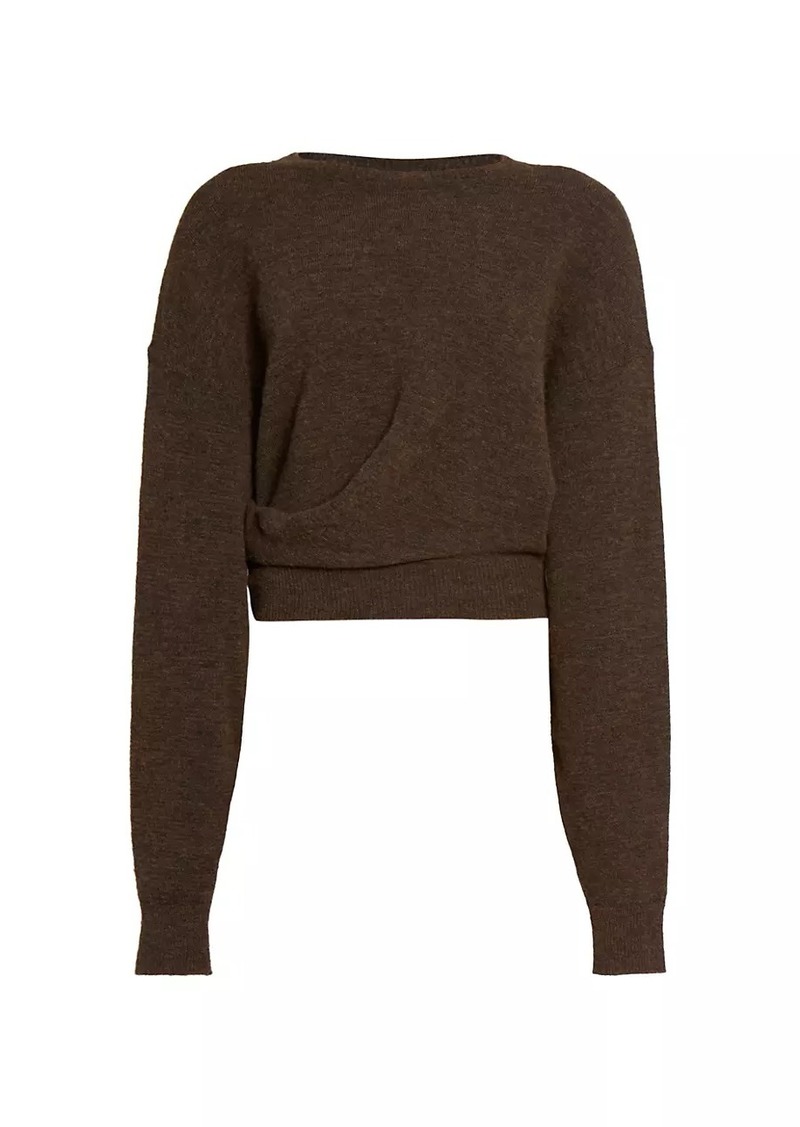 Isabel Marant Kingston Fine-Knit Crewneck Sweater