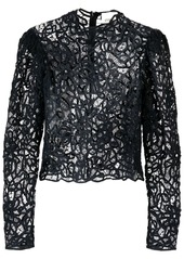 Isabel Marant Neline lace long-sleeve top