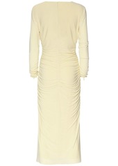 Isabel Marant Laly Long Sleeve Viscose Maxi Dress