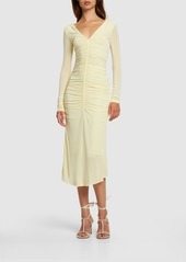 Isabel Marant Laly Long Sleeve Viscose Maxi Dress